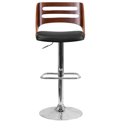 Flash Furniture Adjustable Height Swivel Bar Stool