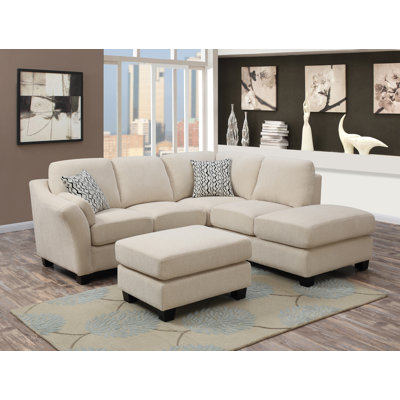 Emerald Home Furnishings Clayton II 2 Piece Sectional Set