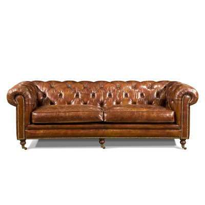 Moe's Home Collection Birmingham Leather Sofa