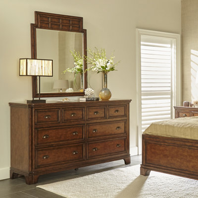 Stanley Furniture Tilden 8 Drawer Dresser with M..