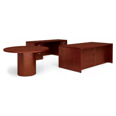 Offices To Go Ventnor 3-Piece Standard Desk Office Suite