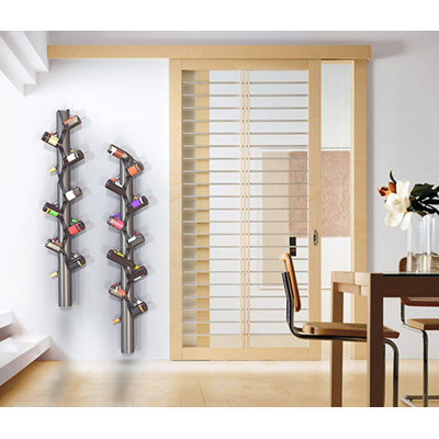 Decorpro 10 Bottle Wall Mounted Wine Rack