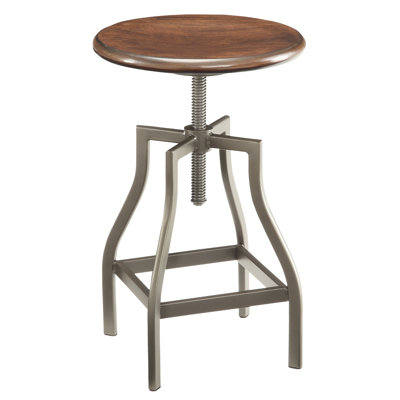 Ave Six Sullivan Adjustable Height Swivel Bar Stool