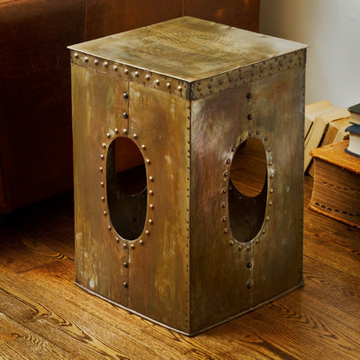 Wildon Home ® Square Rivet Stool