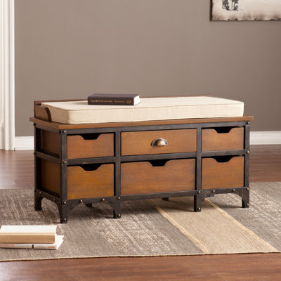 Trent Austin Design Beloit Wood Storage Bench