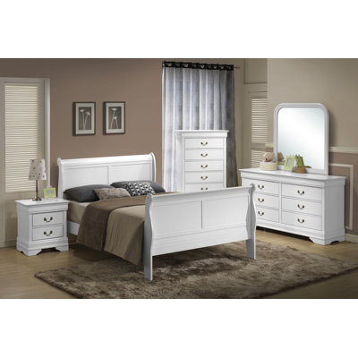 Wildon Home ® Louis Twin Panel Customizable Bed..