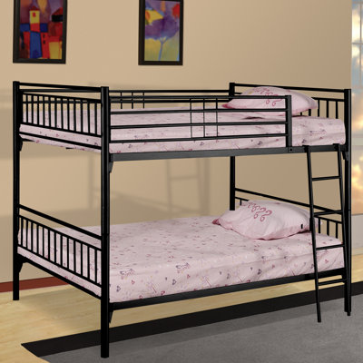 Wildon Home ® Twin Over Twin Bunk Bed