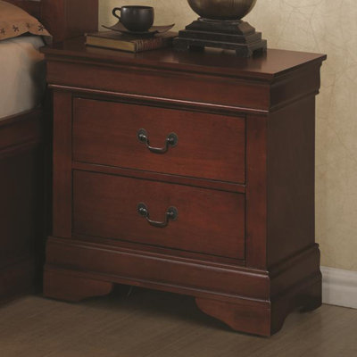 Wildon Home ® Louis Phillip 2 Drawer Nightstand