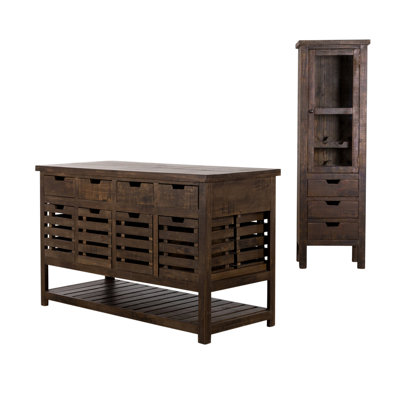 Wildon Home ® Padilla Kitchen Island Set