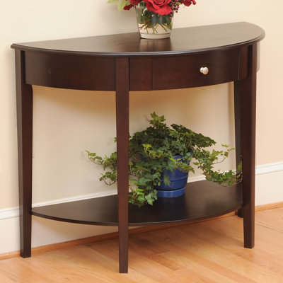Wildon Home ® Bay Shore Large Half Moon Console Table