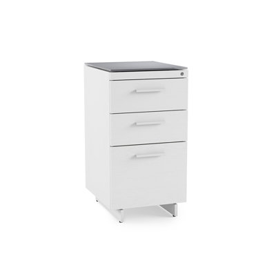 BDI Centro 3-Drawer File Cabinet