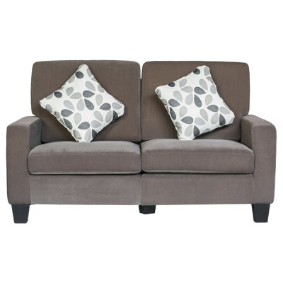 Merax Luxurious Fabric Chesterfield Loveseat