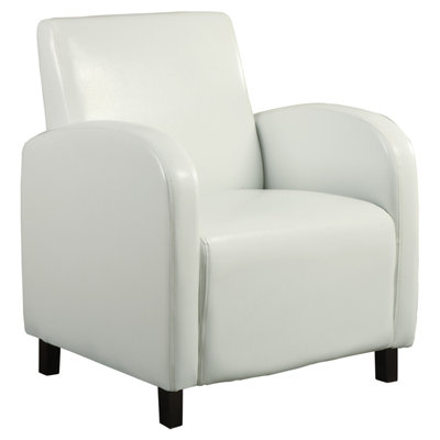Monarch Specialties Inc. Leather Look Arm Chair