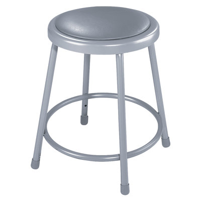 National Public Seating Padded Stool with Footring