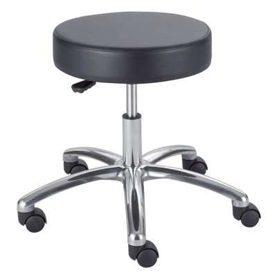 Safco Products Company Height Adjustable Lab Stool with Casters
