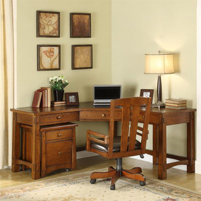 Loon Peak Rexford Corner Computer Desk..