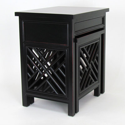 Wayborn Lattic 2 Piece Nesting Tables