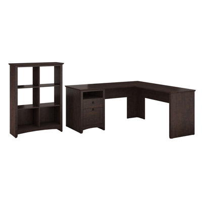 Darby Home Co Egger L Executive Desk w..