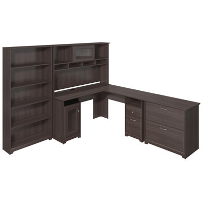 Red Barrel Studio Capital 3-Piece Desk Office Suite