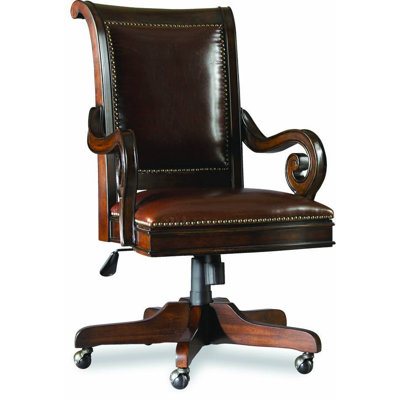 Check price and read more information from trusted store. Hooker Furniture European Renaissance II Leather Tilt Swivel Chair