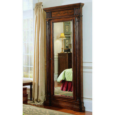 Hooker Furniture Seven Seas Jewelry Armoire with Mirror & Reviews | Wayfair