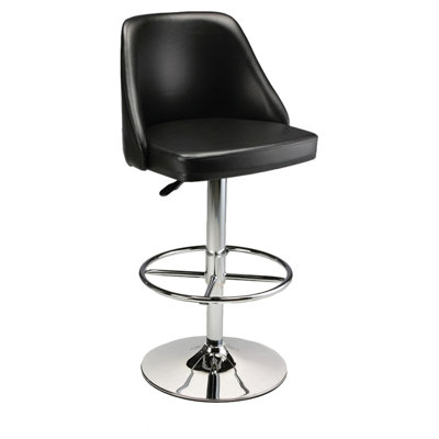 Creative Images International Adjustable Height Swivel Bar Stool