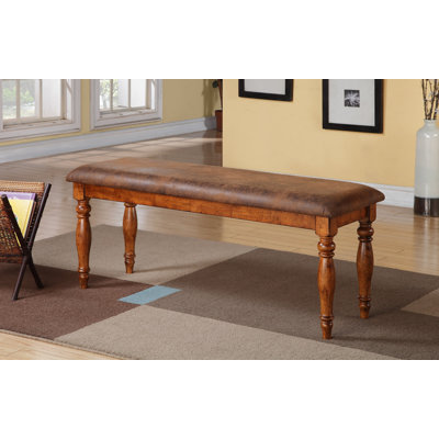 Loon Peak Log Lane Village Wood Kitchen Bench
