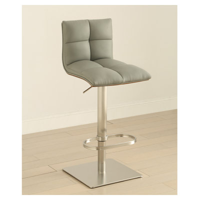 AC Pacific Adjustable Height Swivel Bar Stool