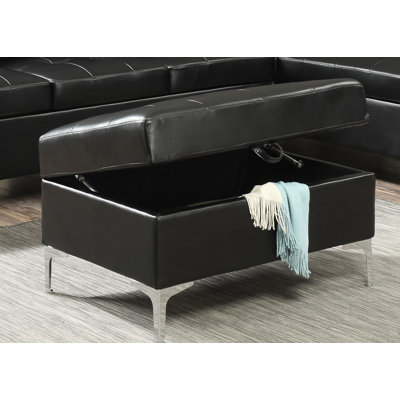 AC Pacific Mila Storage Ottoman