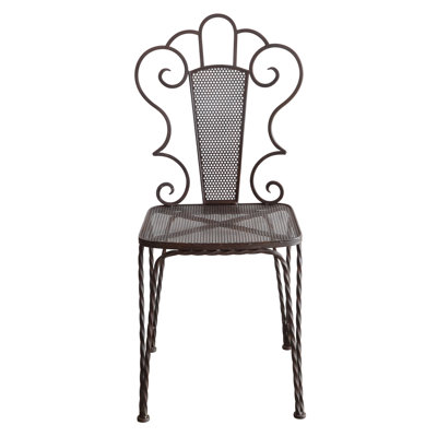 Creative Co-Op Garden Metal Side Chair
