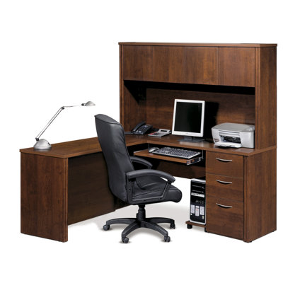 Bestar Embassy L-Shape Desk Office Suite
