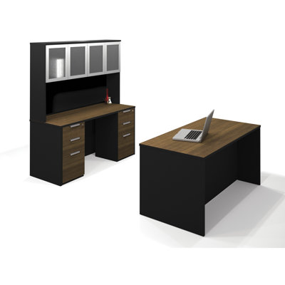 Bestar Pro-Concept 2 Piece Standard De..