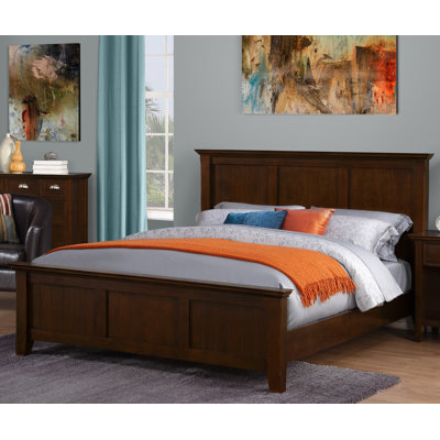 Simpli Home Acadian Sleigh Bed