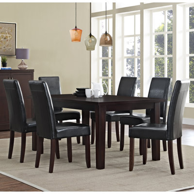 Simpli Home Acadian 7 Piece Dining Set