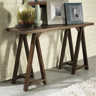 Simpli Home Sawhorse Console Table