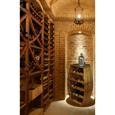 Quickway Imports 17 Bottle Floor Wine Rack