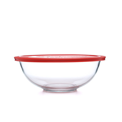 pyrex smart essentials 4 qt.mixing bowl with li pyrex smart essentials 4 qt.mixing bowl with li