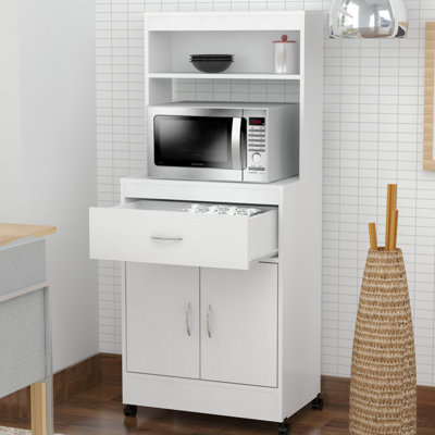 Inval Microwave Cart
