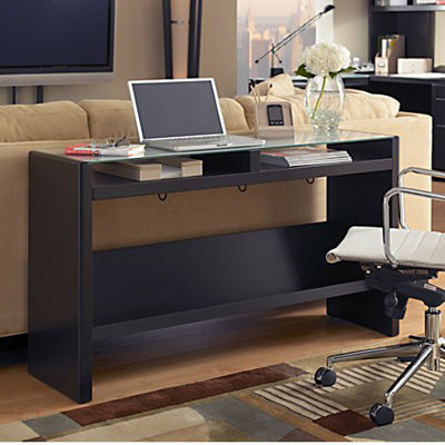 Kathy Ireland Office by Bush NEW YORK SKYLINE Laptop Console Table