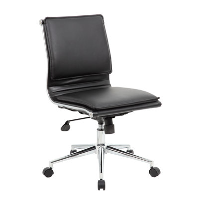 Wade Logan Anson Mid-Back Leather Desk..