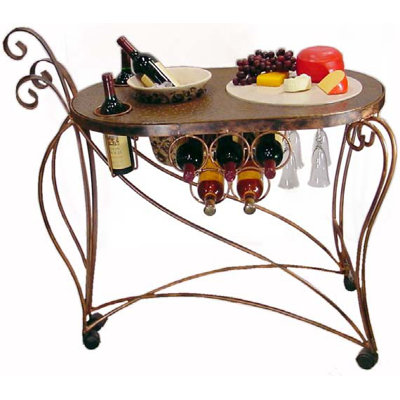 Metrotex Designs Bird of Paradise Serving Cart