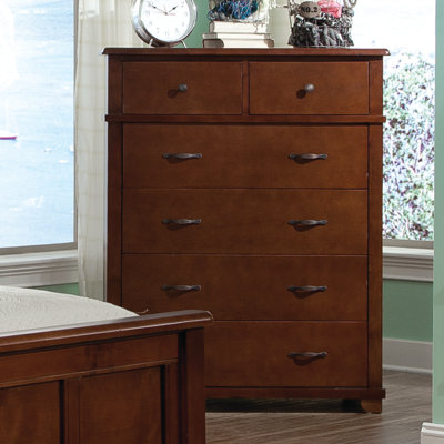 Bolton Furniture Woodridge 6 Drawer Solid Wood Chest