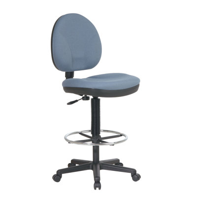 Office Star Products Height Adjustable Drafting Chair with Footrest
