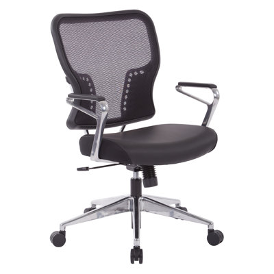 Office Star Products Mid-Back Mesh Des..