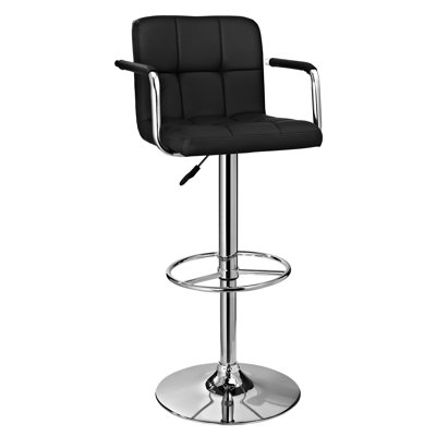 Powell Furniture Adjustable Height Swivel Bar Stool