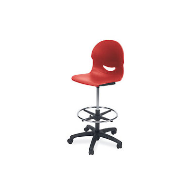 Virco IQ Series Mid-Back Drafting Chair