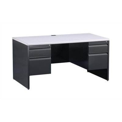 Virco Double Pedestal Office Computer ..