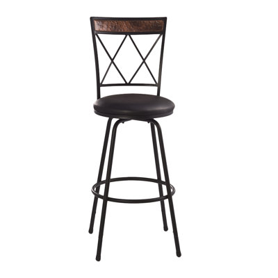 World Menagerie Shaurya Swivel Bar Stool