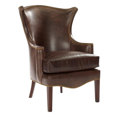 Leathercraft Lennon Wing Arm Chair