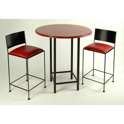 Grace Collection 3 Piece Pub Table Set